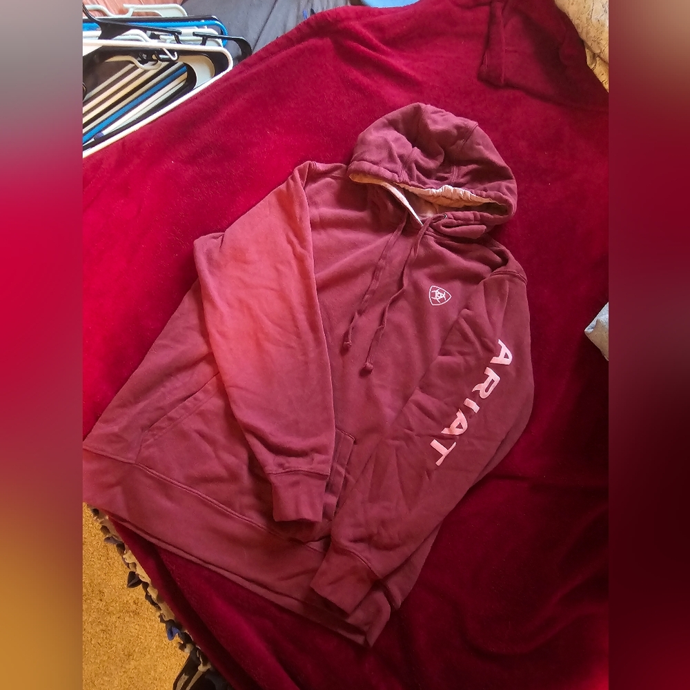 Ariat Maroon Hoodie
